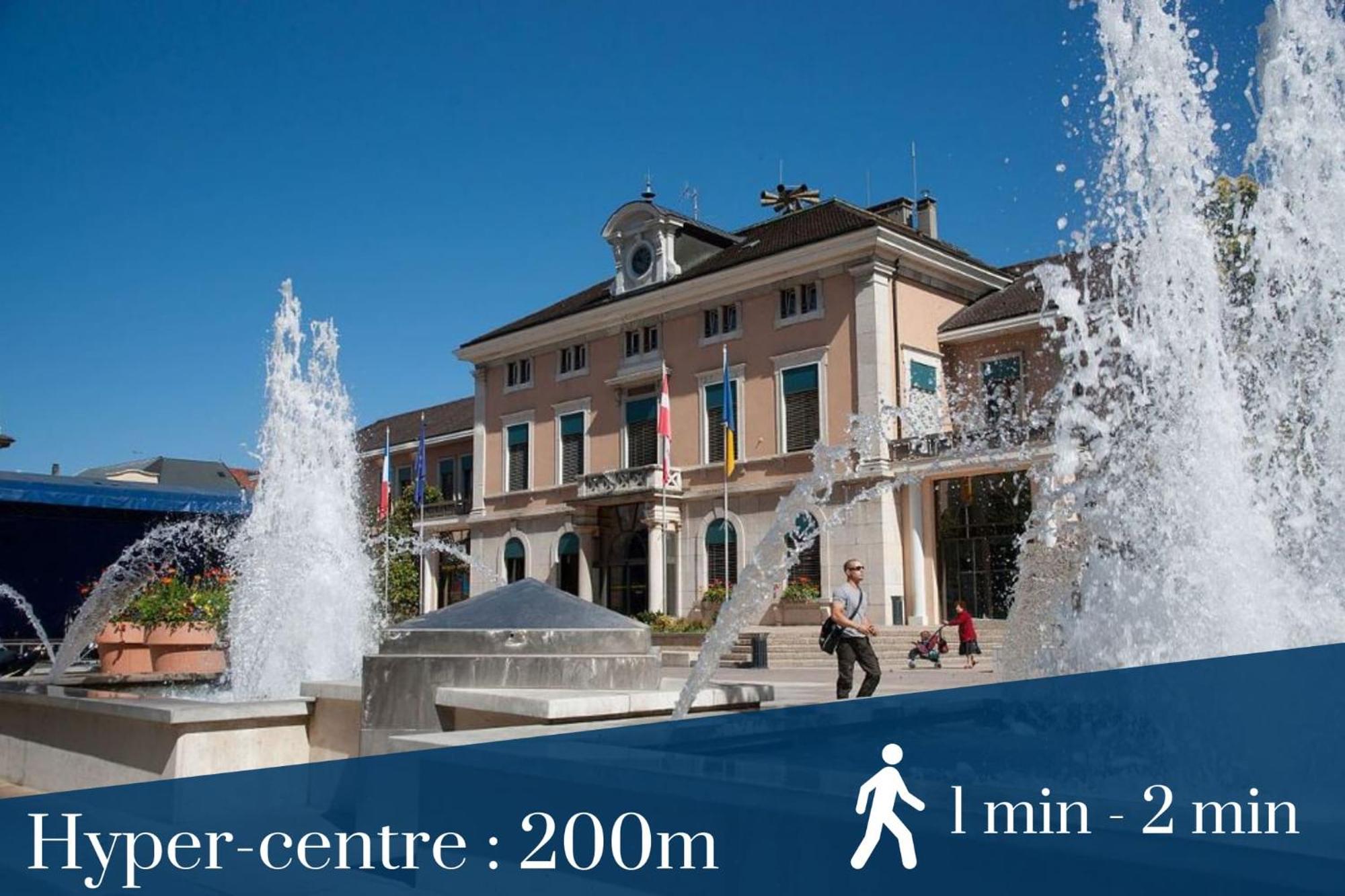 Homey Wild - Proche Gare Et Tram - Proche Centre - Balcon Prive - Parking Prive - Wifi Gratuit Annemasse Zewnętrze zdjęcie