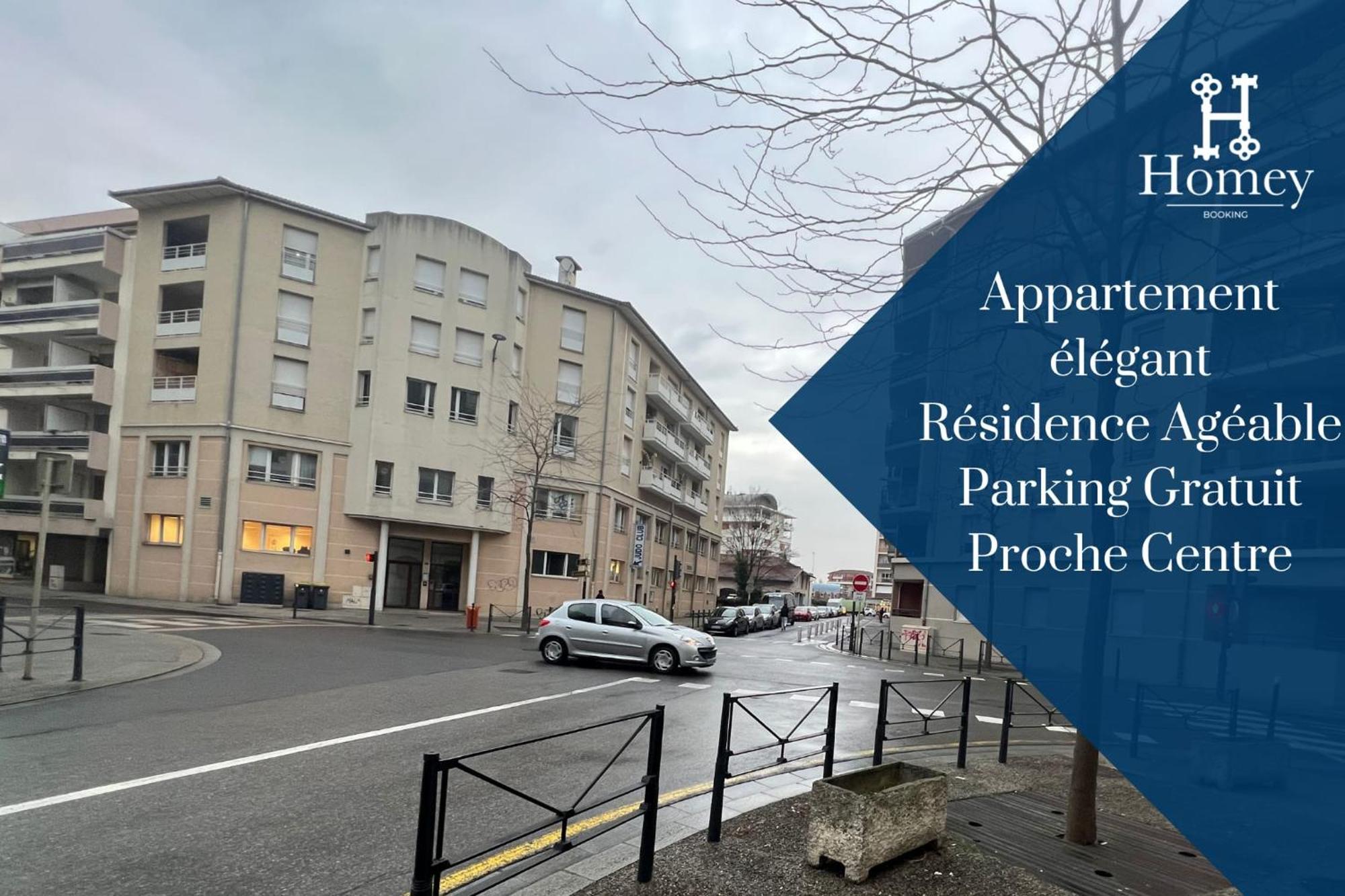 Homey Wild - Proche Gare Et Tram - Proche Centre - Balcon Prive - Parking Prive - Wifi Gratuit Annemasse Zewnętrze zdjęcie
